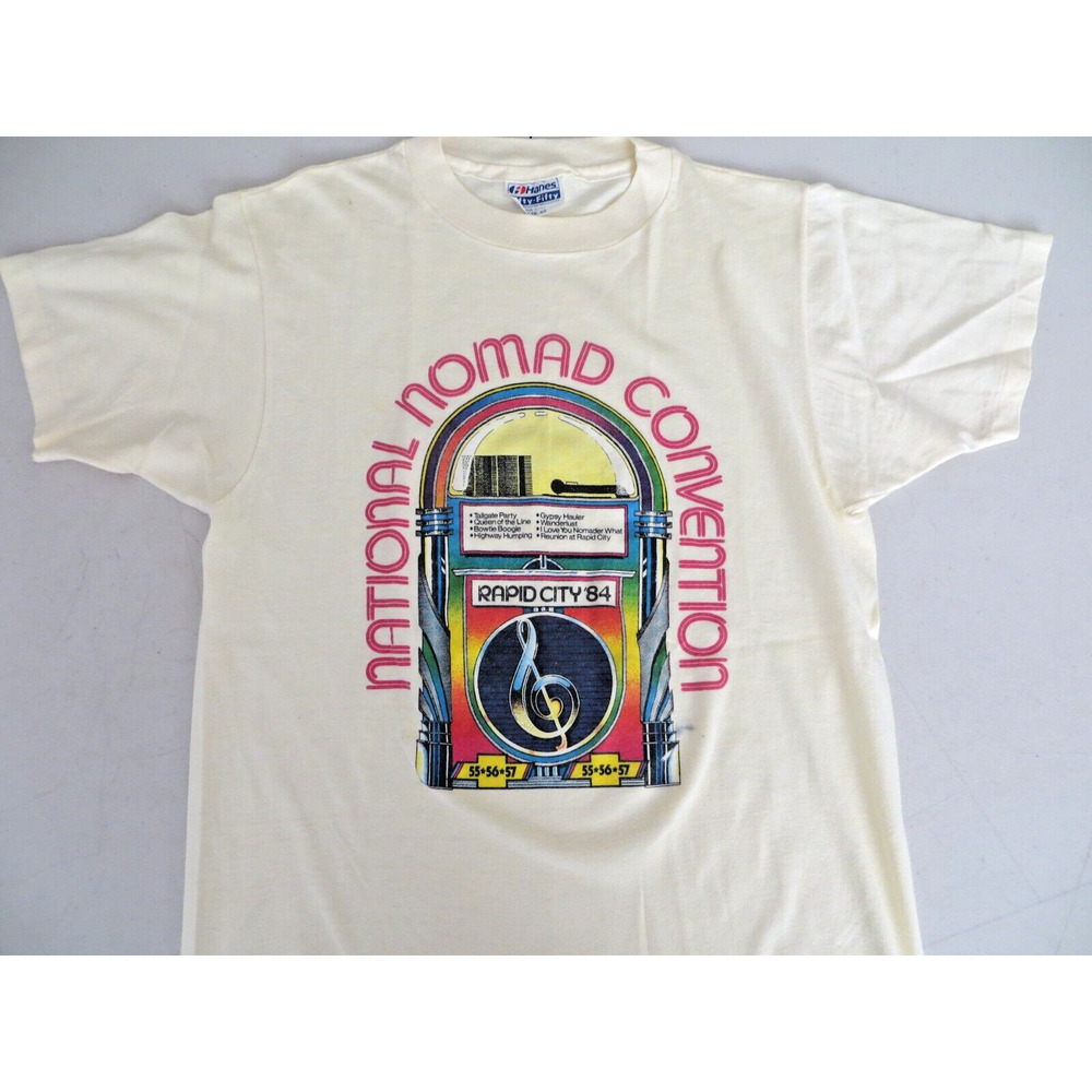 VTG Chevrolet National Nomad Convention Rapid City 1984 Single Stitch Shirt Med.